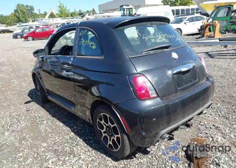 2013 Fiat 500 Turbo z USA, uszkodzony, nr VIN 3C3CFFHH9DT554238